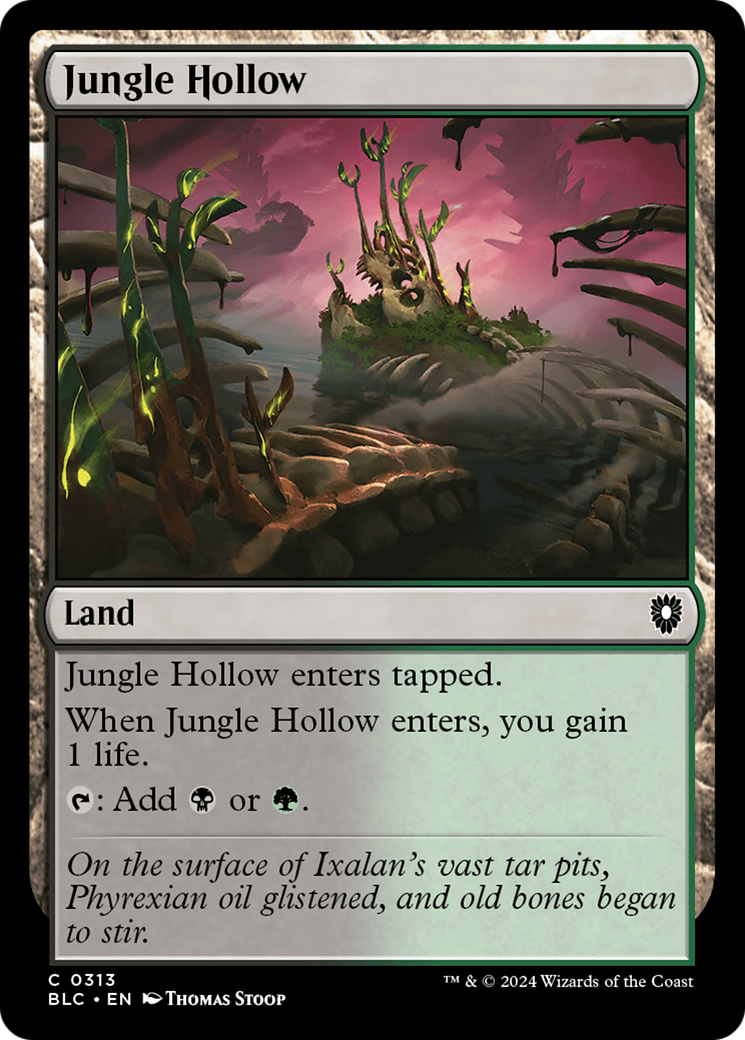 Magic: The Gathering - Jungle Hollow - Bloomburrow Commander