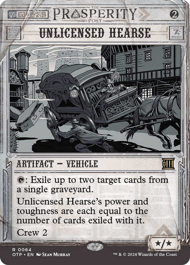 Magic: The Gathering - Unlicensed Hearse - Breaking News