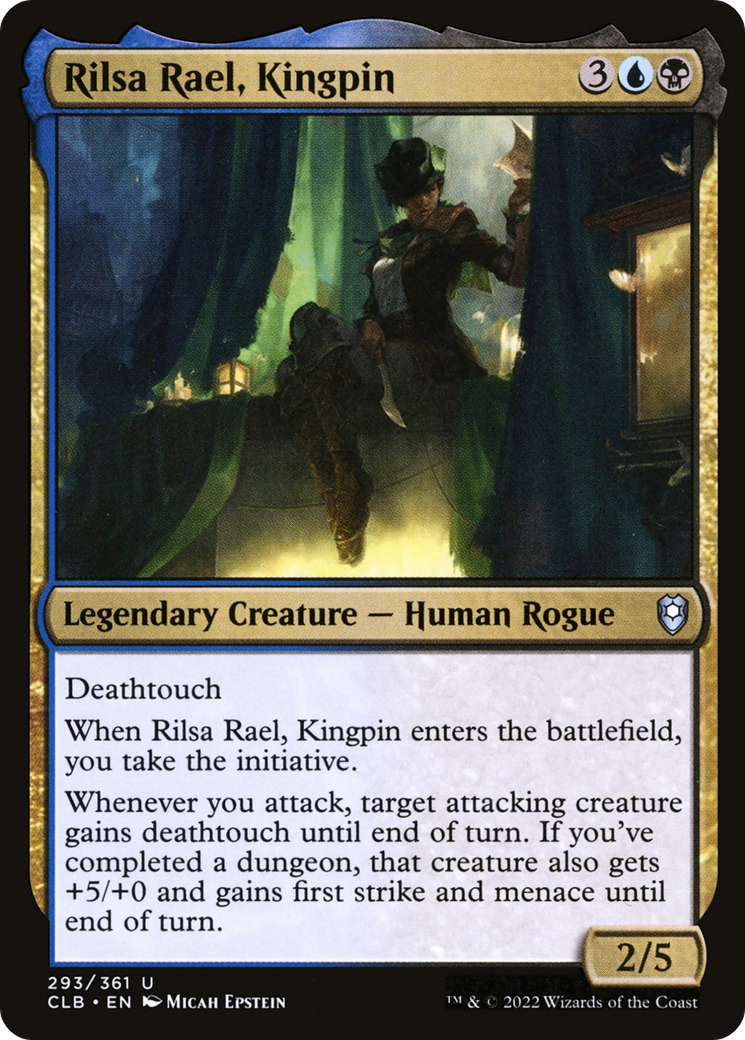 Magic: The Gathering - Rilsa Rael, Kingpin - Commander Legends: Battle for Baldur's Gate