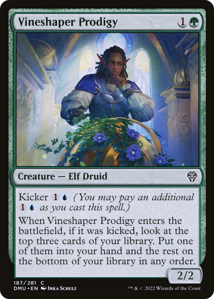Magic: The Gathering - Vineshaper Prodigy - Dominaria United