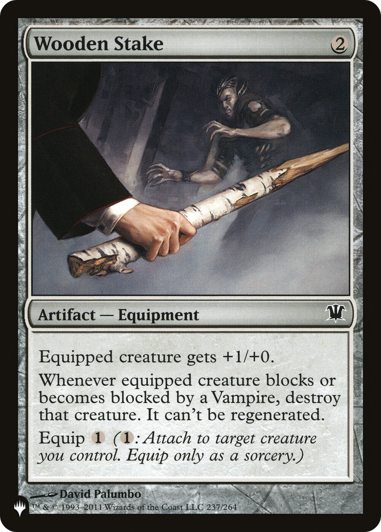 Magic: The Gathering - Wooden Stake - The List