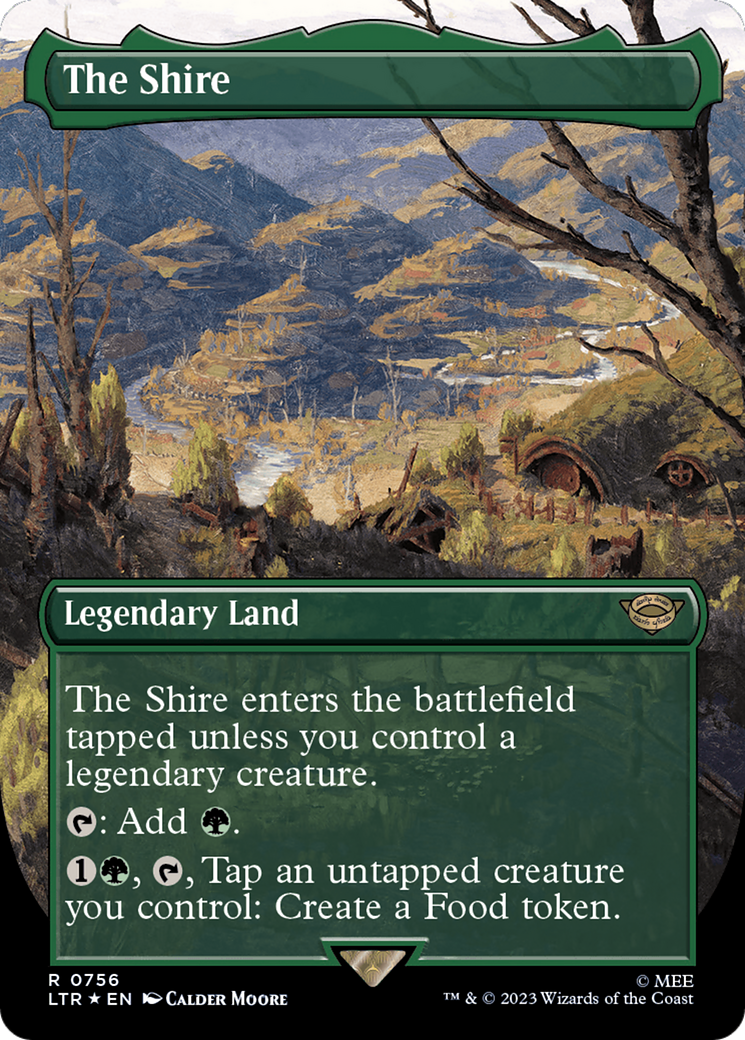 Magic: The Gathering - The Shire Foil - The Lord of the Rings: Tales of Middle-earth