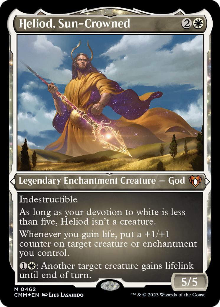 Magic: The Gathering - Heliod, Sun-Crowned Foil - Commander Masters