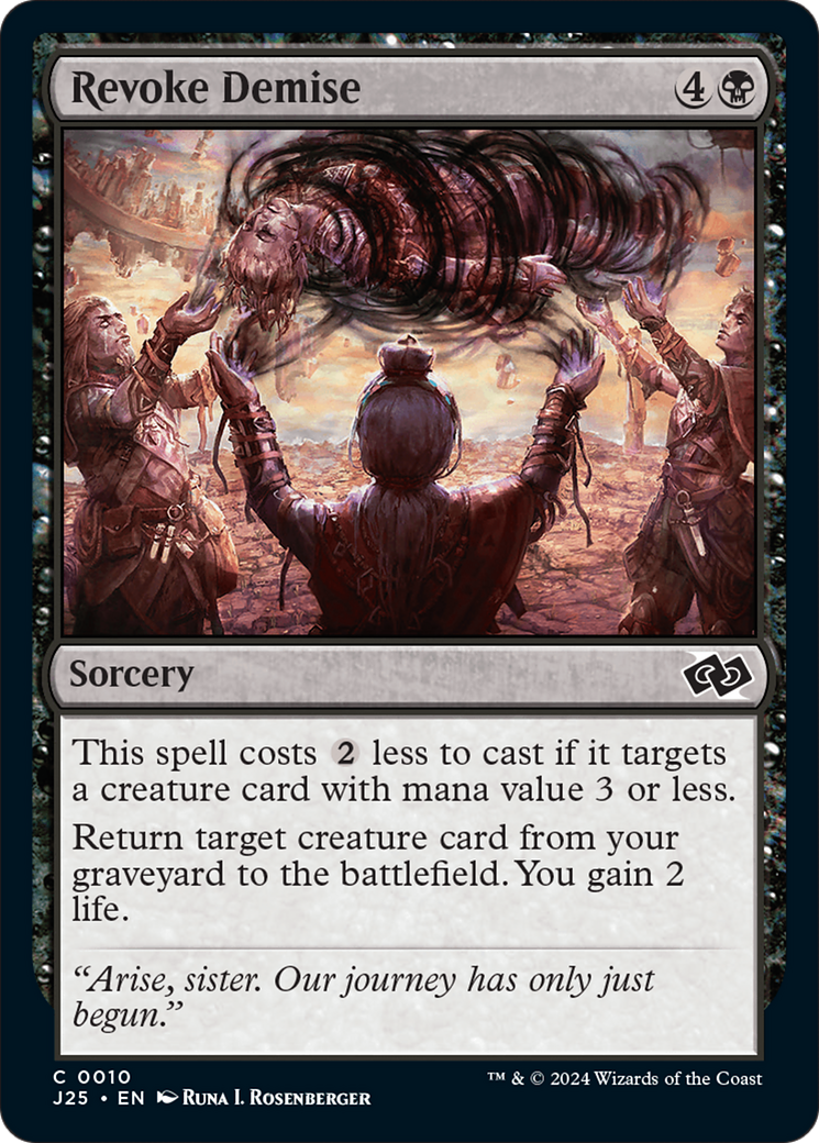 Magic: The Gathering - Revoke Demise - Foundations Jumpstart