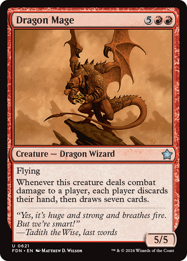 Magic: The Gathering - Dragon Mage - Foundations