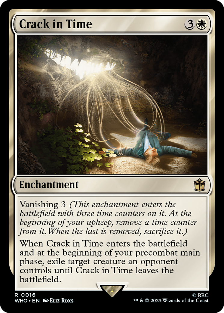 Magic: The Gathering - Crack in Time Foil - Doctor Who