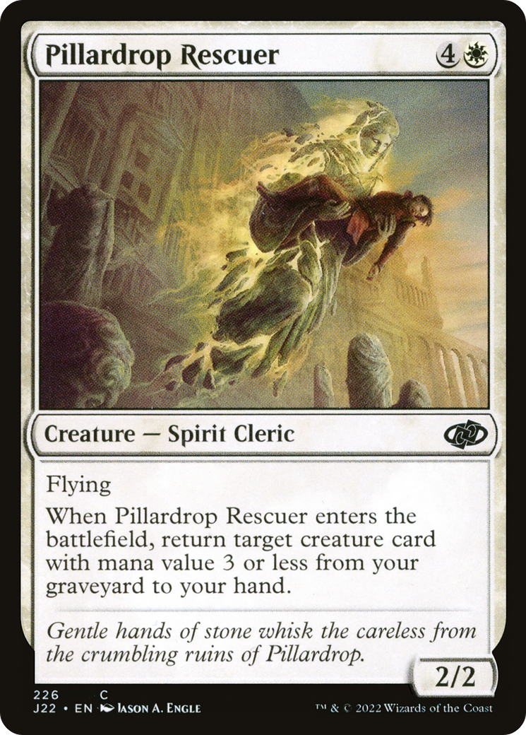 Magic: The Gathering - Pillardrop Rescuer - Jumpstart 2022