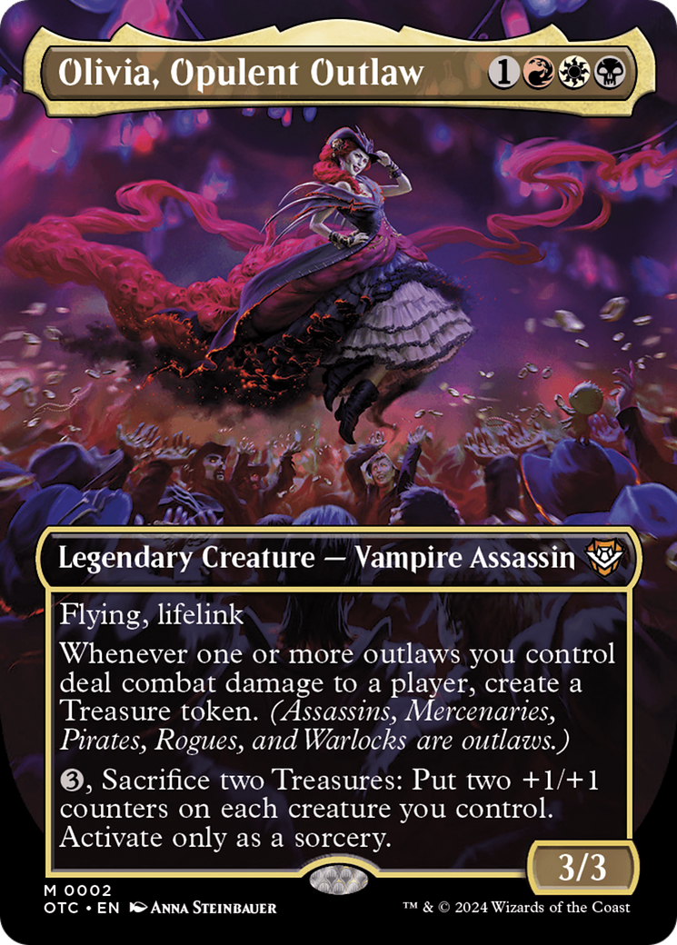 Magic: The Gathering - Olivia, Opulent Outlaw - Outlaws of Thunder Junction Commander
