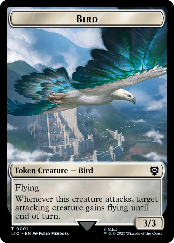 Magic: The Gathering - Bird Token - Tales of Middle-earth Commander Tokens