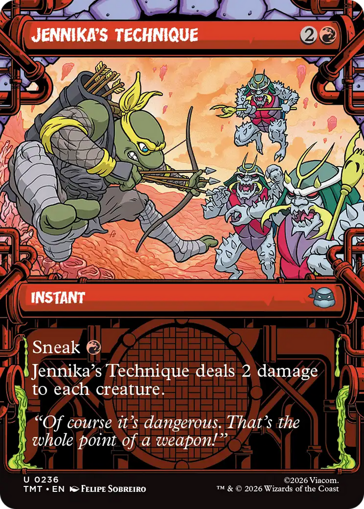 Magic: The Gathering - Jennika's Technique - Teenage Mutant Ninja Turtles