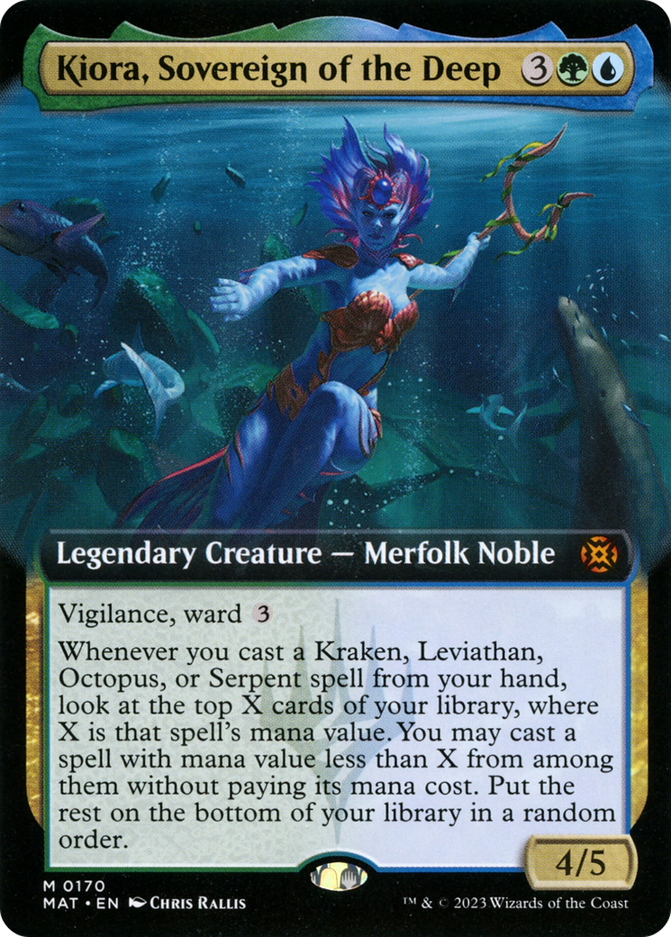 Magic: The Gathering - Kiora, Sovereign of the Deep - March of the Machine: The Aftermath