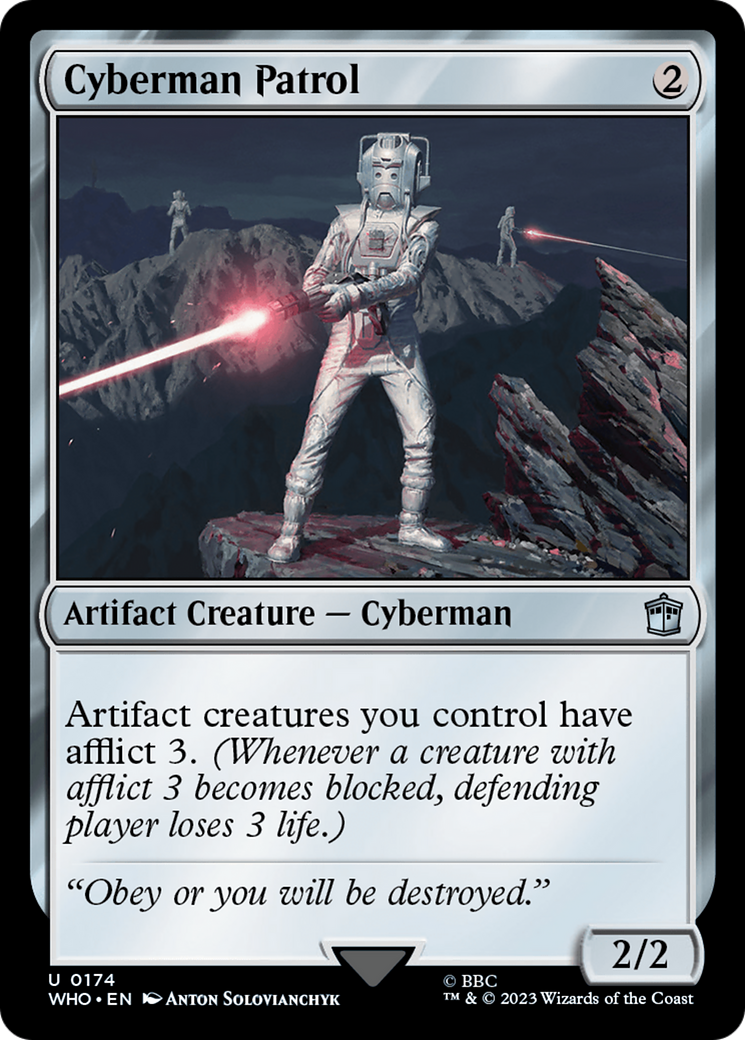 Magic: The Gathering - Cyberman Patrol - Doctor Who