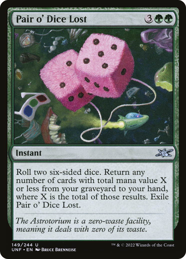 Magic: The Gathering - Pair o' Dice Lost - Unfinity