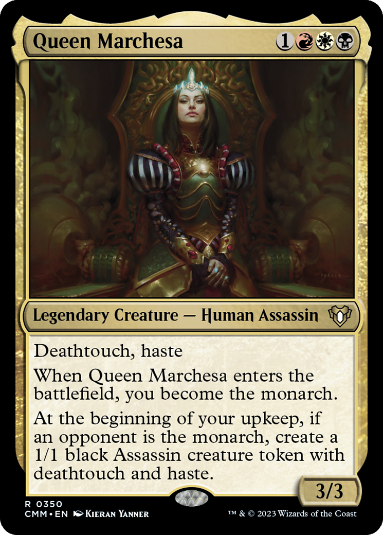 Magic: The Gathering - Queen Marchesa Foil - Commander Masters