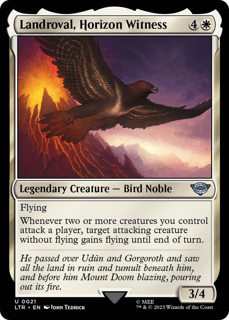 Magic: The Gathering - Landroval, Horizon Witness - The Lord of the Rings: Tales of Middle-earth