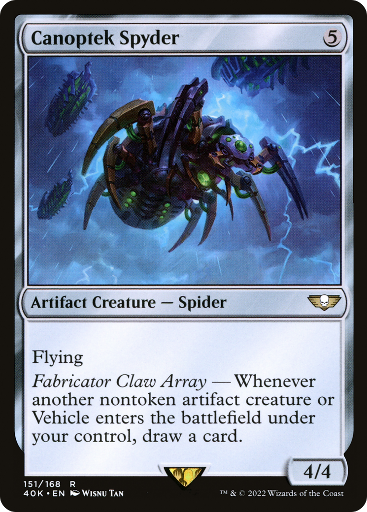 Magic: The Gathering - Canoptek Spyder - Warhammer 40000 Commander