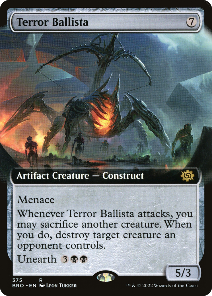 Magic: The Gathering - Terror Ballista Foil - The Brothers' War
