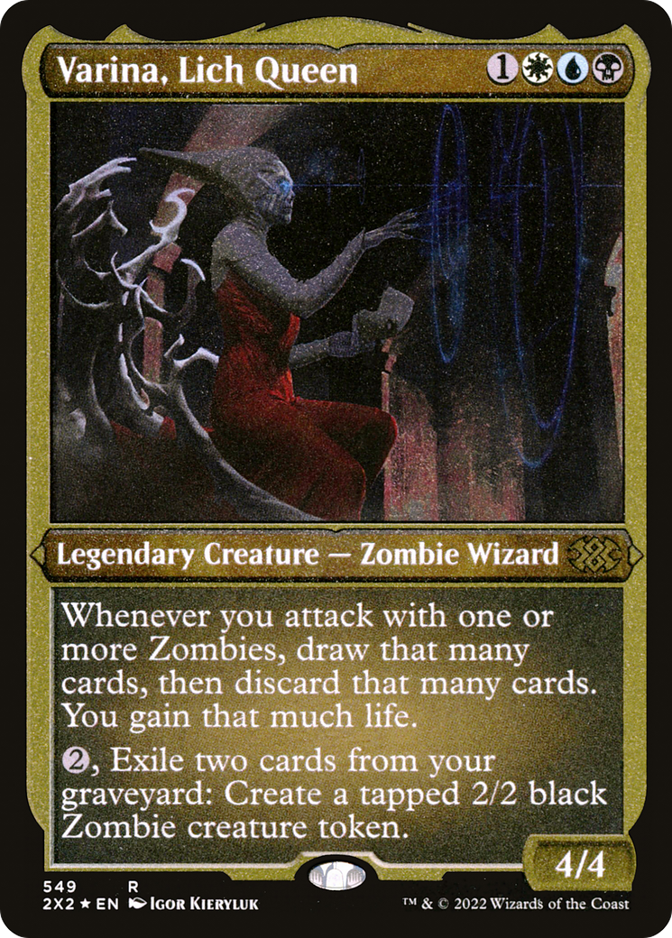 Magic: The Gathering - Varina, Lich Queen Foil - Double Masters 2022