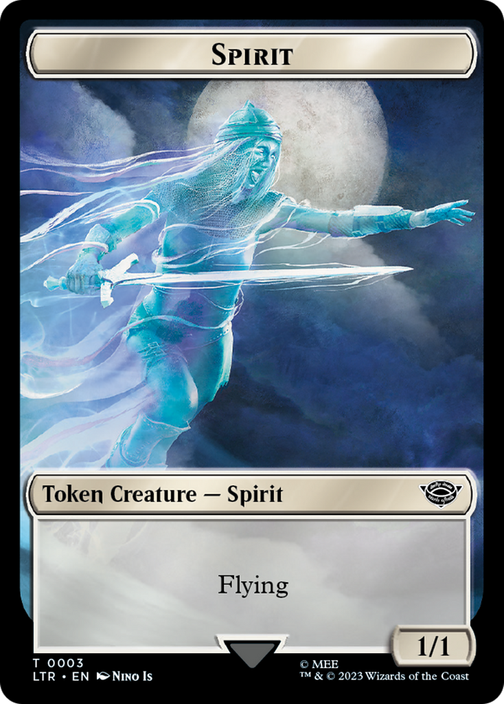 Magic: The Gathering - Spirit Token - Tales of Middle-earth Tokens