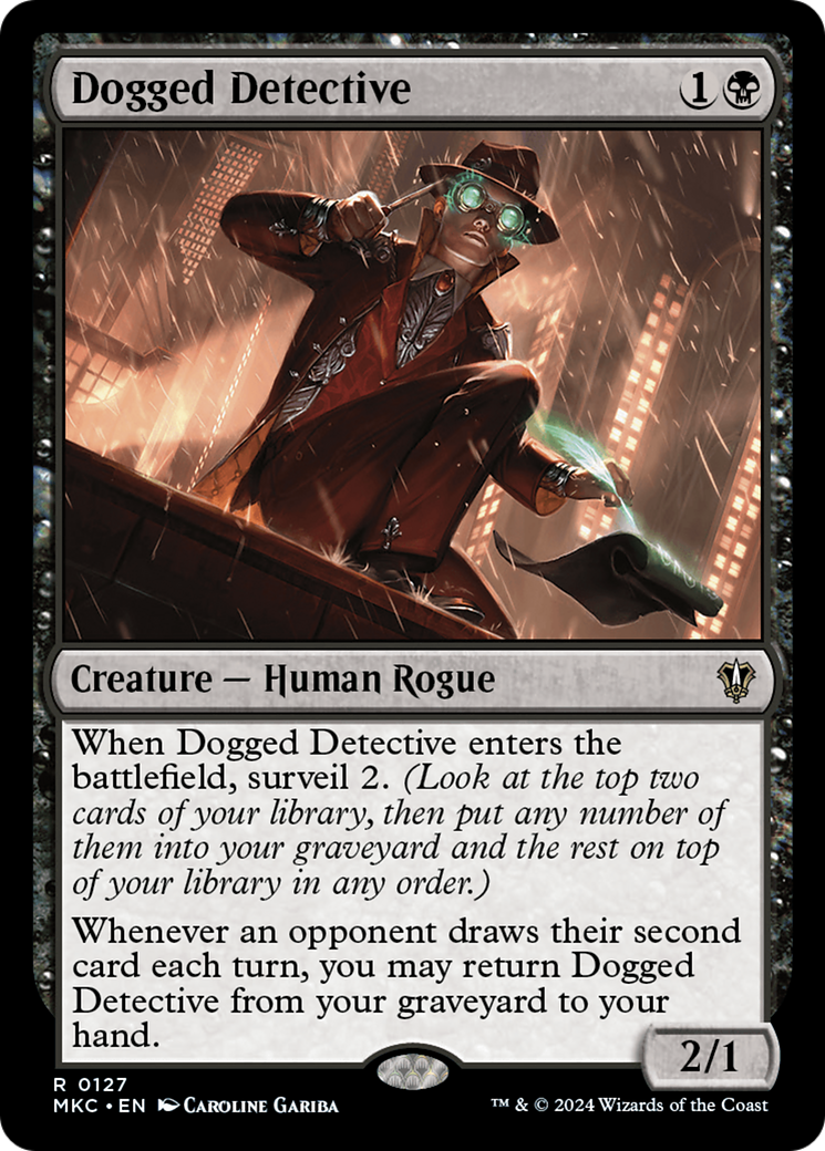 Magic: The Gathering - Dogged Detective - Murders at Karlov Manor Commander