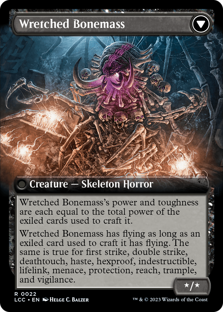 Magic: The Gathering - Altar of the Wretched // Wretched Bonemass Foil - The Lost Caverns of Ixalan Commander