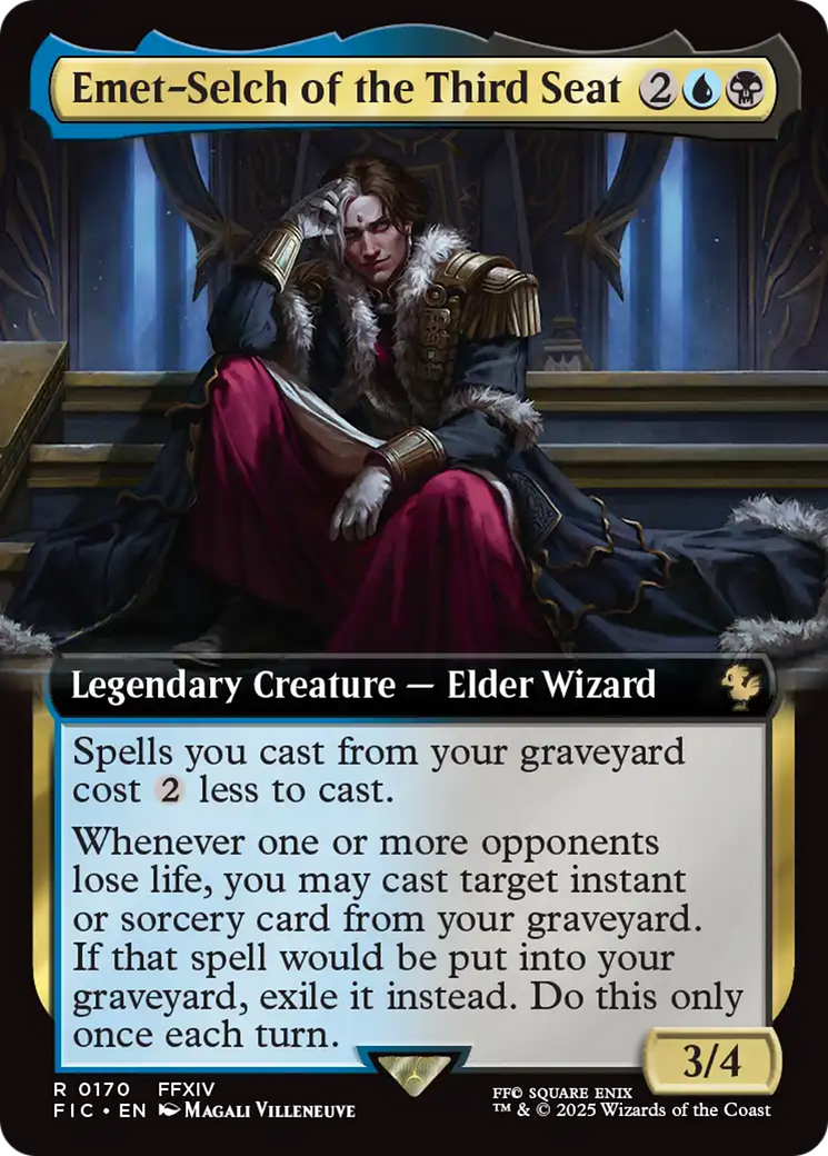 Magic: The Gathering - Emet-Selch of the Third Seat - Final Fantasy Commander