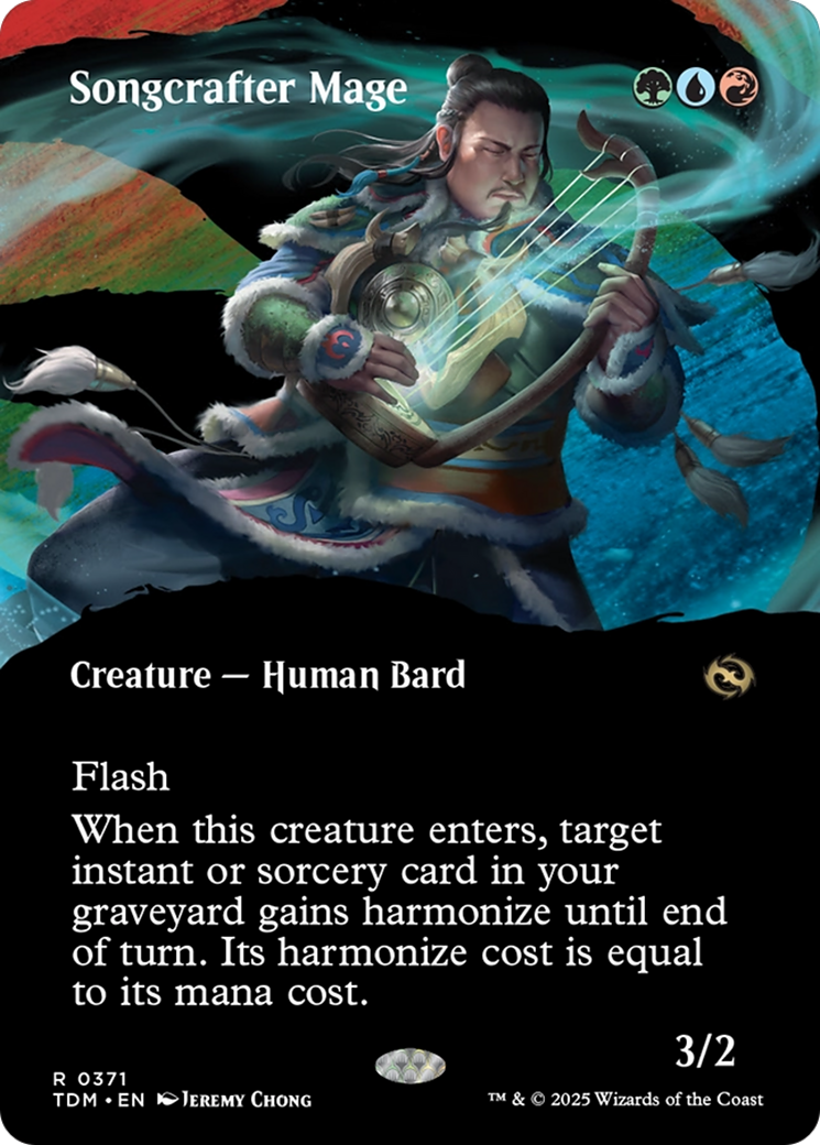 Magic: The Gathering - Songcrafter Mage Foil - Tarkir: Dragonstorm