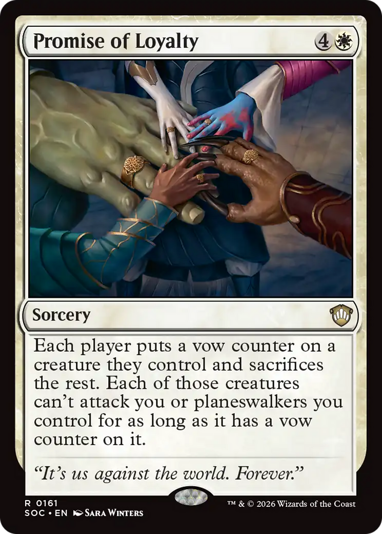 Magic: The Gathering - Promise of Loyalty - Secrets of Strixhaven Commander