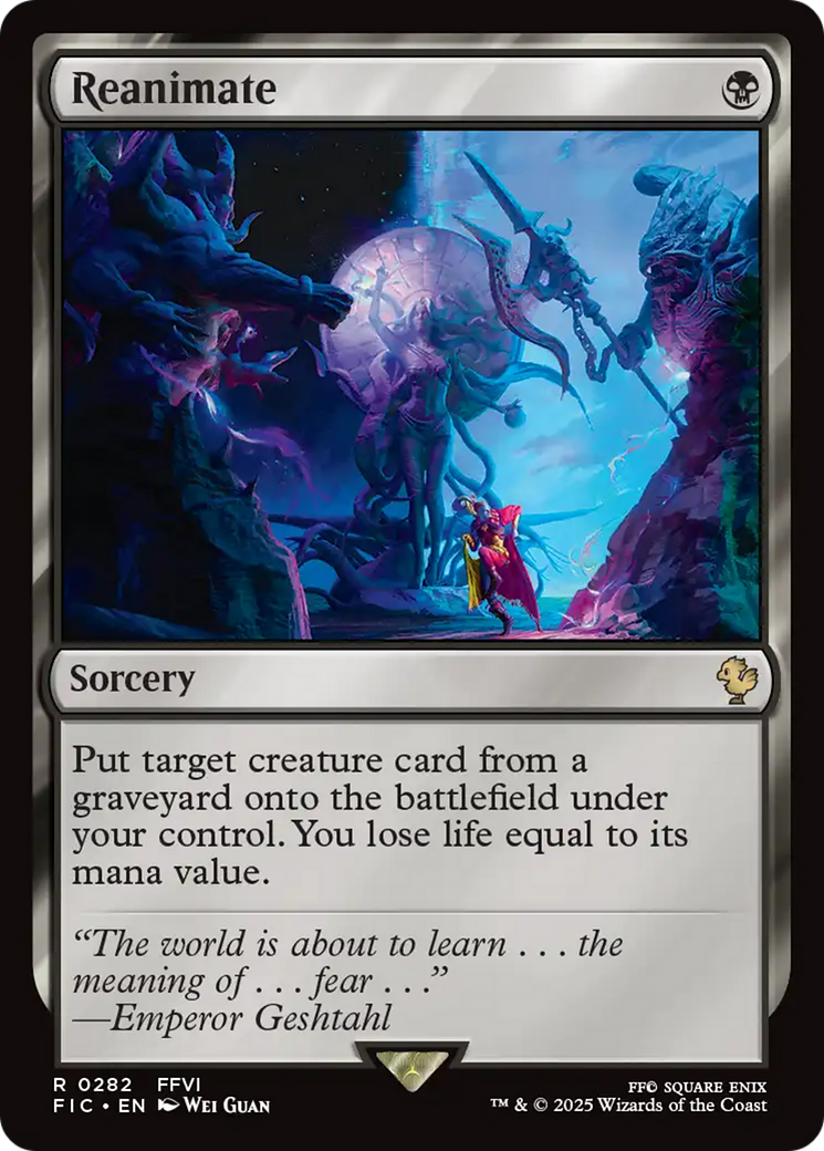 Magic: The Gathering - Reanimate - Final Fantasy Commander