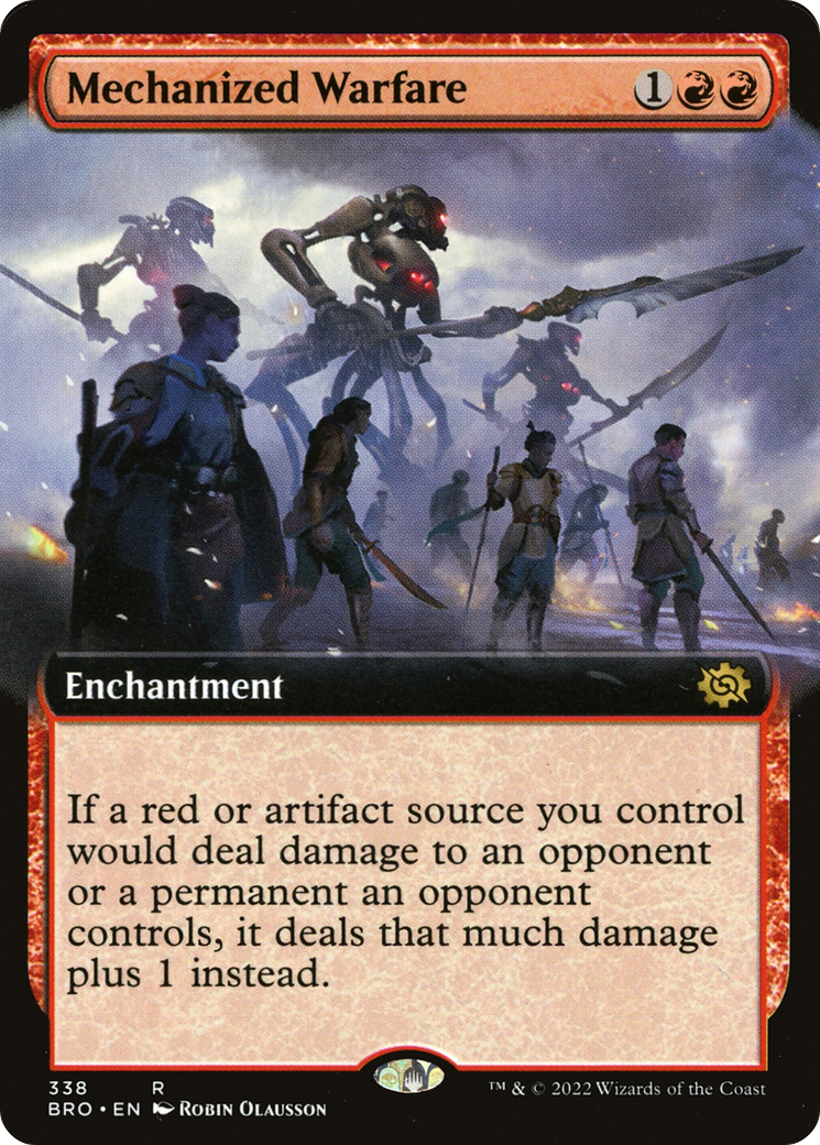 Magic: The Gathering - Mechanized Warfare Foil - The Brothers' War