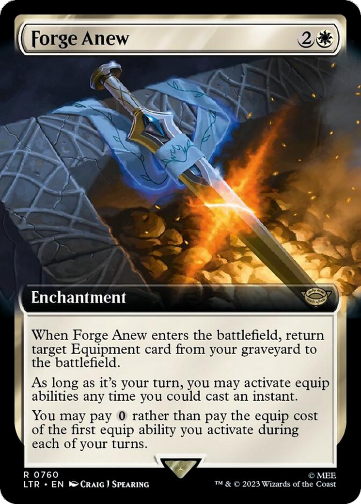 Magic: The Gathering - Forge Anew Foil - The Lord of the Rings: Tales of Middle-earth
