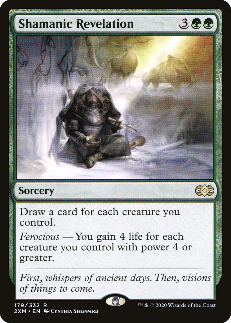 Magic: The Gathering - Shamanic Revelation Foil - Double Masters