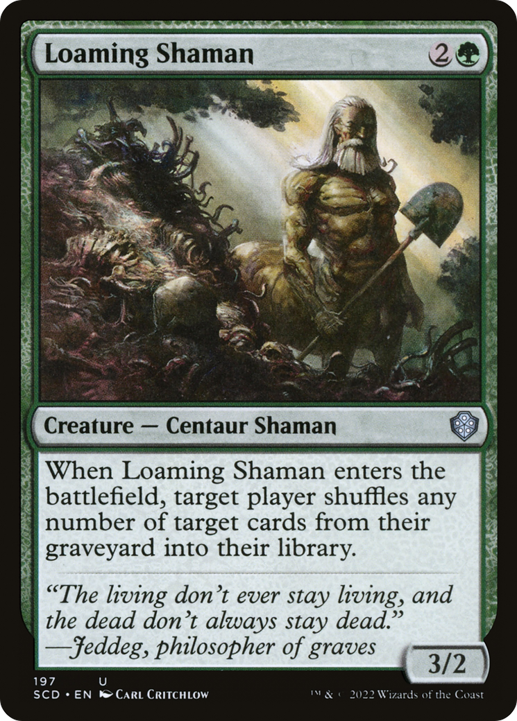 Magic: The Gathering - Loaming Shaman - Starter Commander Decks