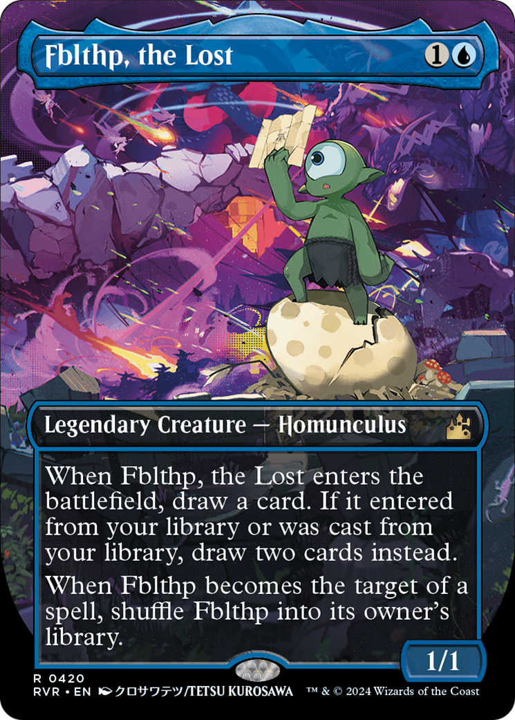 Magic: The Gathering - Fblthp, the Lost Foil - Ravnica Remastered