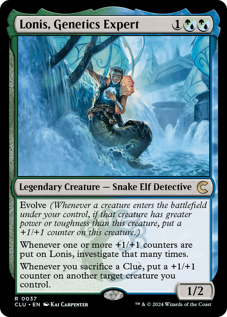 Magic: The Gathering - Lonis, Genetics Expert - Ravnica: Clue Edition