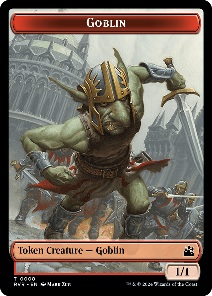 Magic: The Gathering - Goblin Token - Ravnica Remastered Tokens