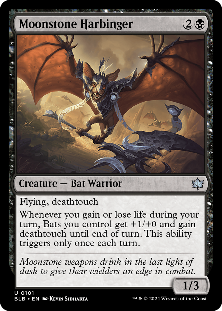Magic: The Gathering - Moonstone Harbinger - Bloomburrow