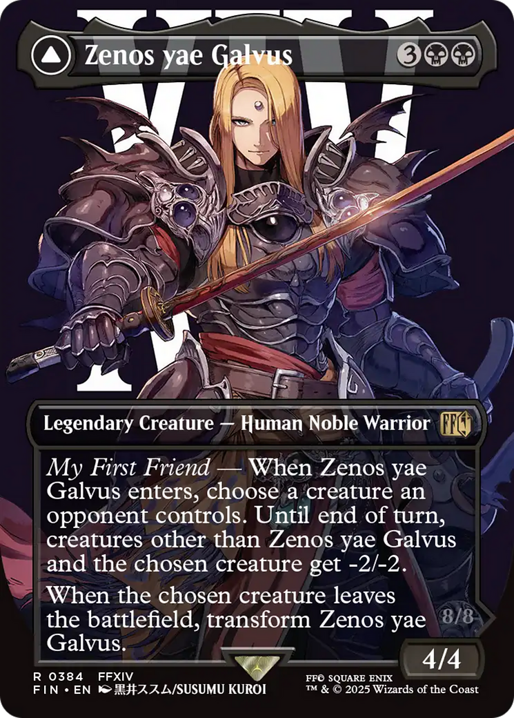 Magic: The Gathering - Zenos yae Galvus // Shinryu, Transcendent Rival - Final Fantasy