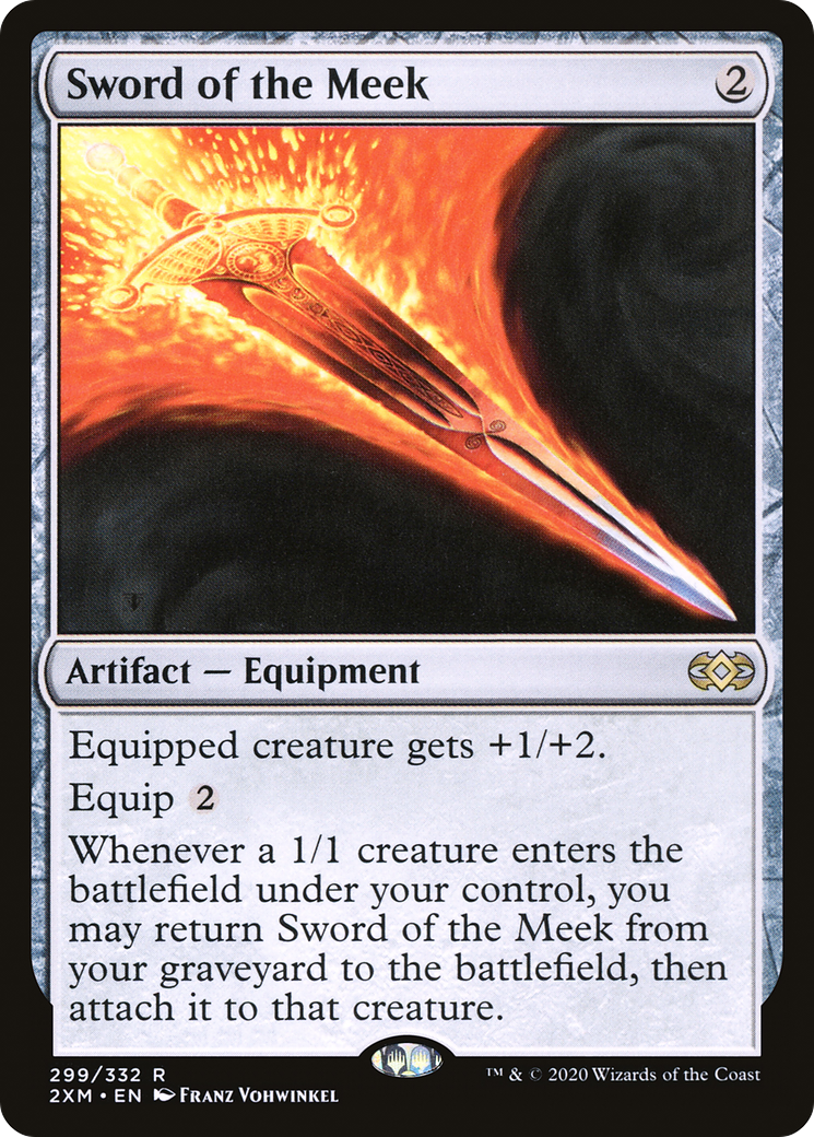 Magic: The Gathering - Sword of the Meek Foil - Double Masters