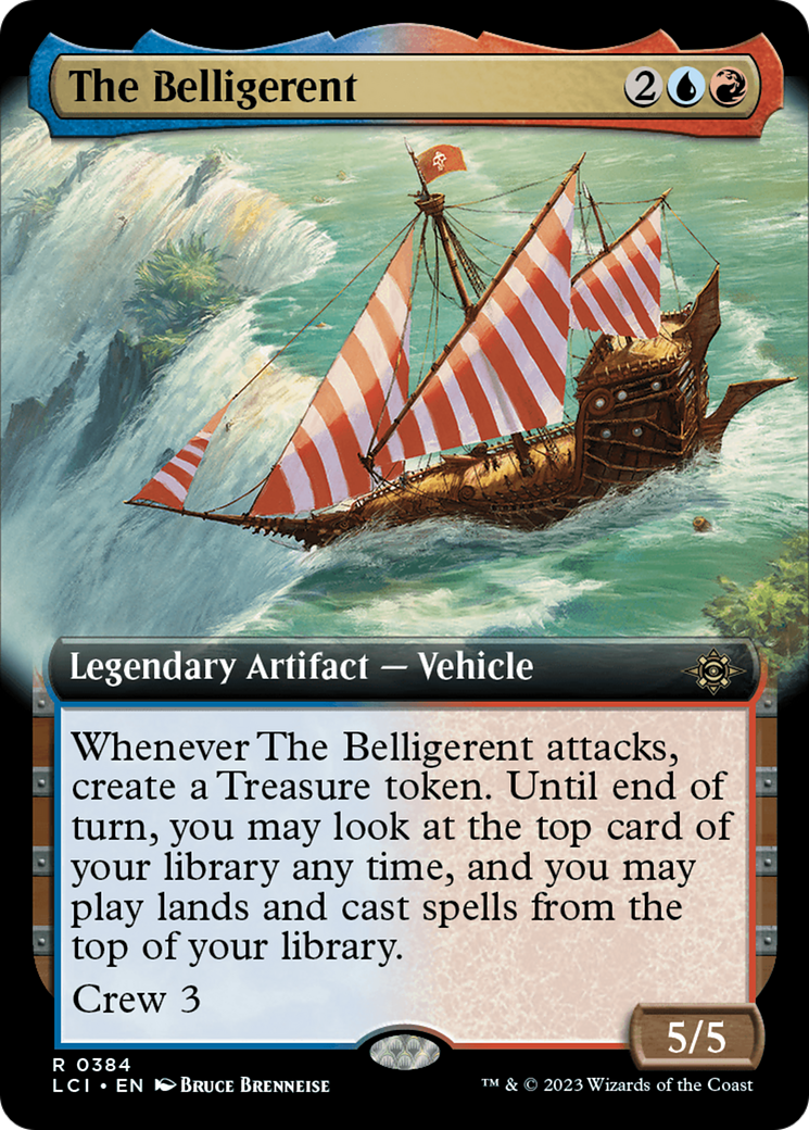 Magic: The Gathering - The Belligerent Foil - The Lost Caverns of Ixalan