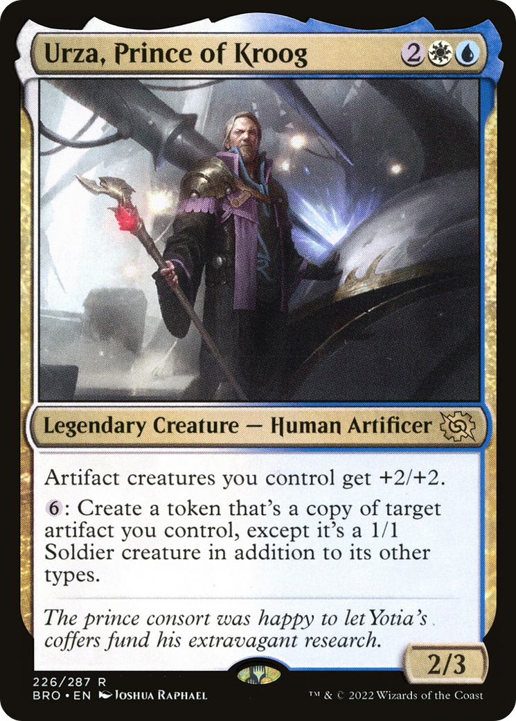 Magic: The Gathering - Urza, Prince of Kroog Foil - The Brothers' War