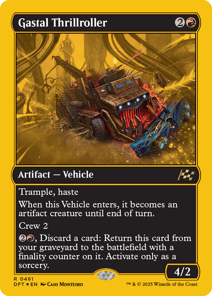 Magic: The Gathering - Gastal Thrillroller Foil - Aetherdrift