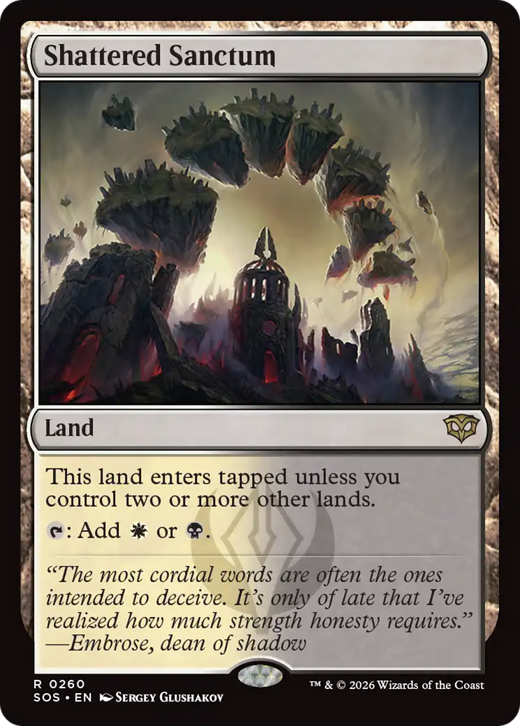 Magic: The Gathering - Shattered Sanctum - Secrets of Strixhaven