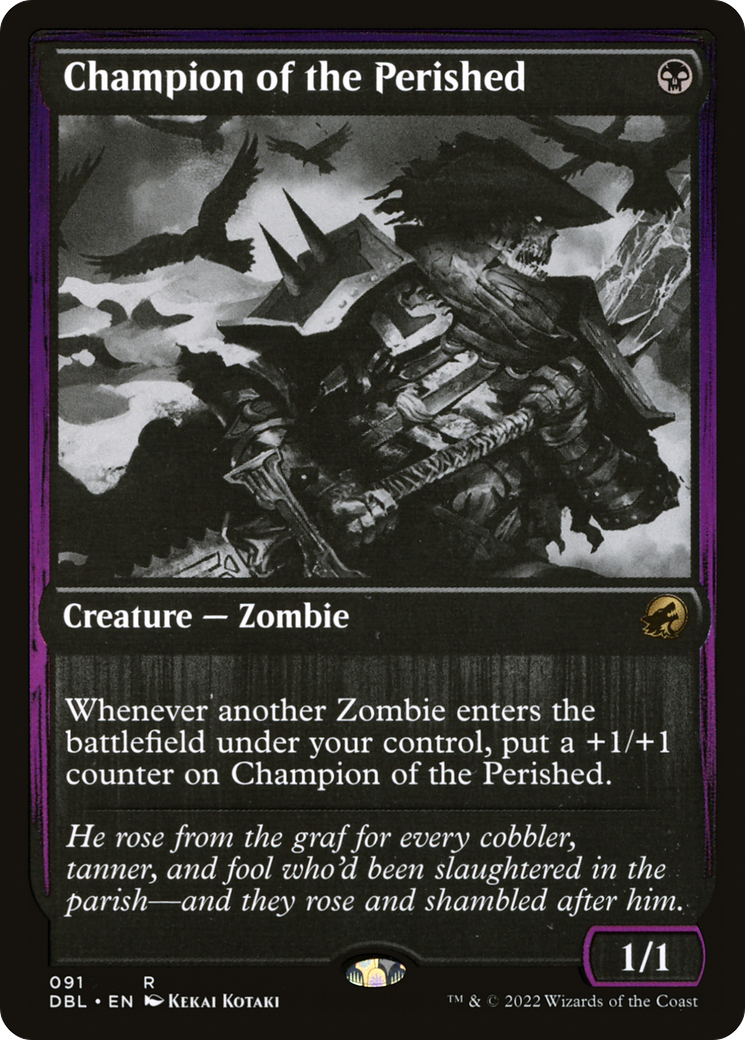 Magic: The Gathering - Champion of the Perished Foil - Innistrad: Double Feature