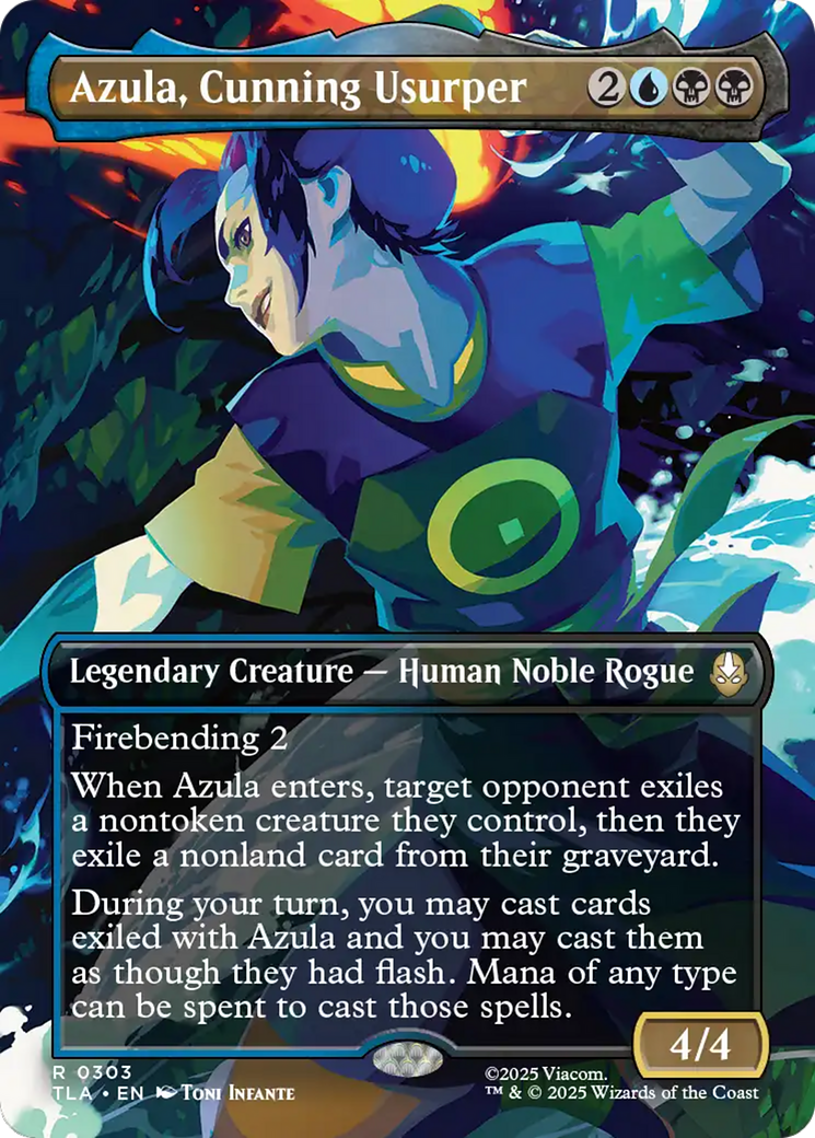 Magic: The Gathering - Azula, Cunning Usurper - Avatar: The Last Airbender
