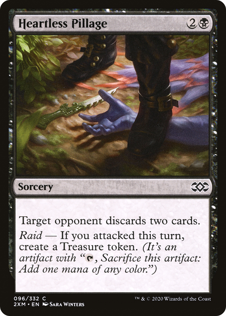 Magic: The Gathering - Heartless Pillage Foil - Double Masters
