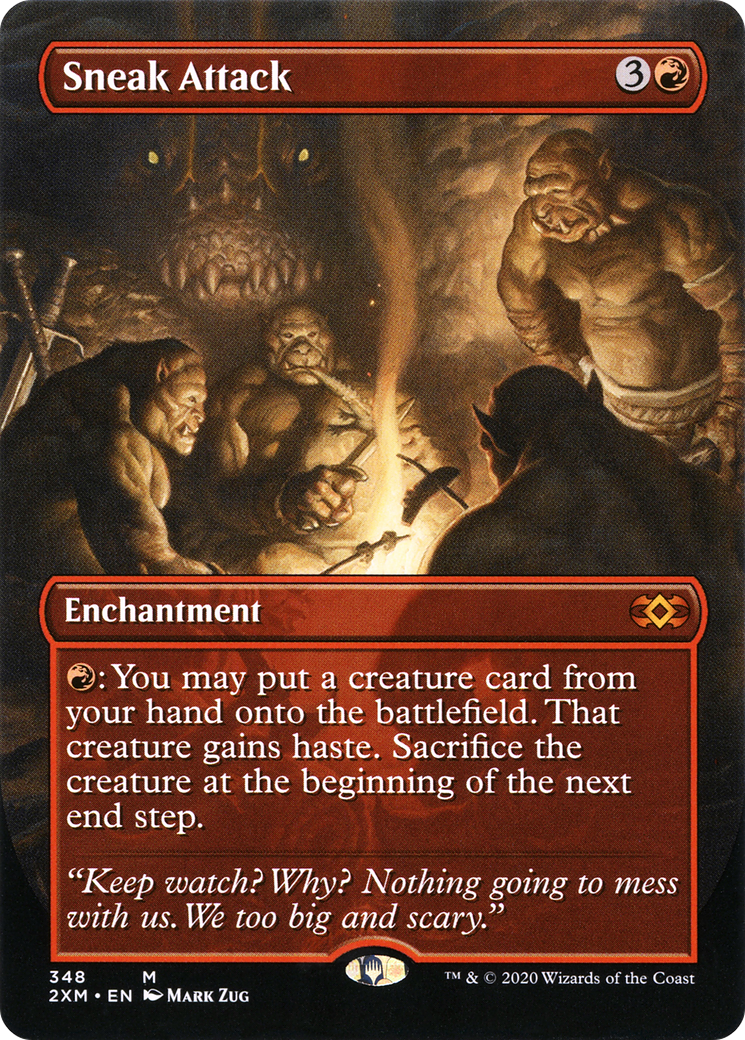 Magic: The Gathering - Sneak Attack Foil - Double Masters