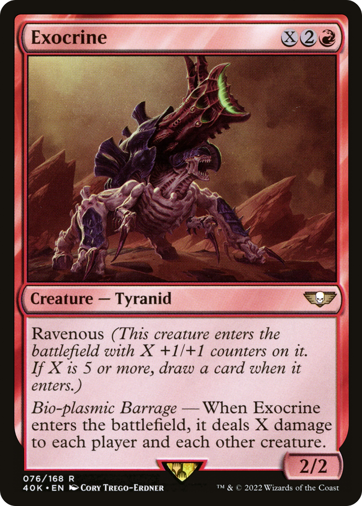 Magic: The Gathering - Exocrine - Warhammer 40000 Commander