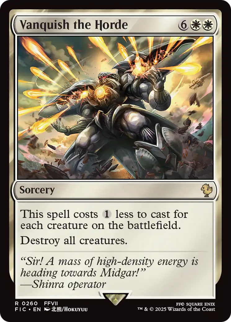 Magic: The Gathering - Vanquish the Horde - Final Fantasy Commander