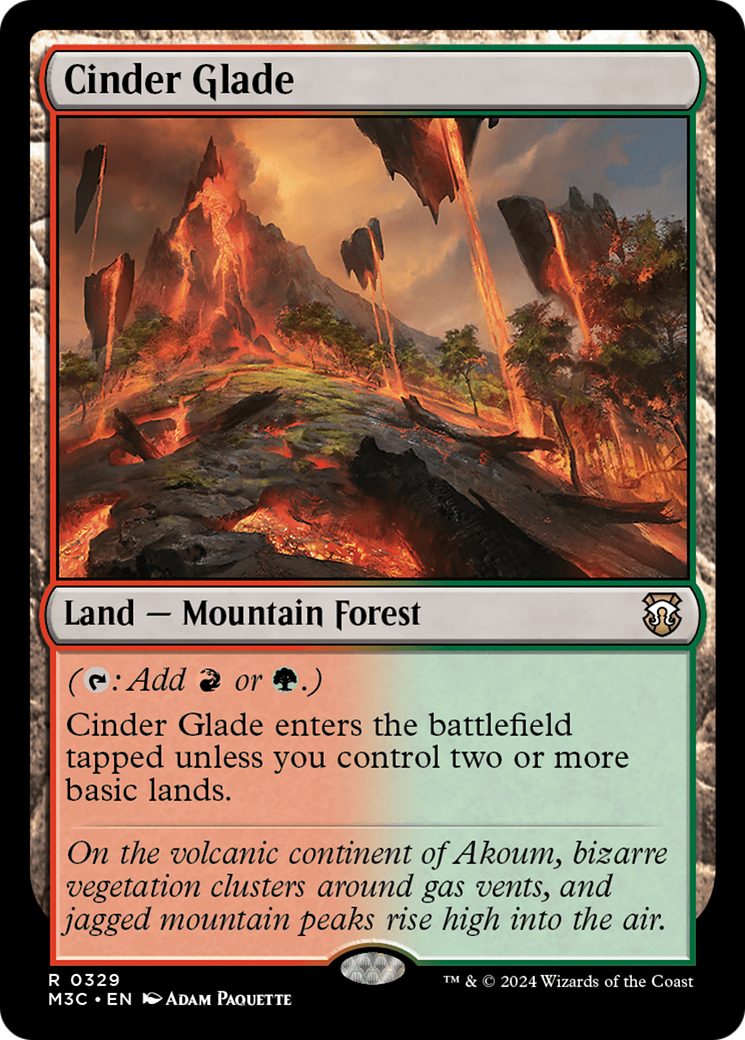 Magic: The Gathering - Cinder Glade - Modern Horizons 3 Commander